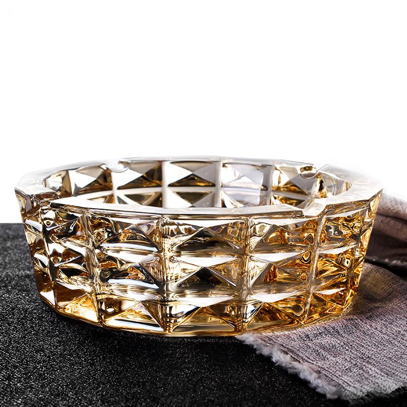 Title 10, Nordic Style Creative Crystal Glass Ashtray