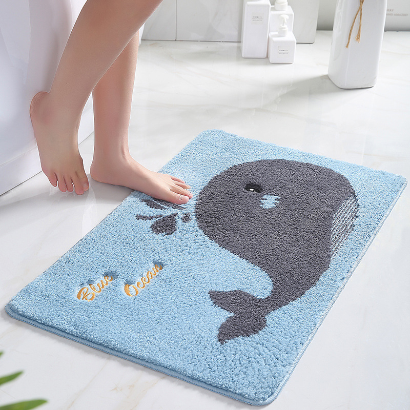 Title 1, Xia Lang Cartoon Door Mat Door Mat Absorbent Fo...