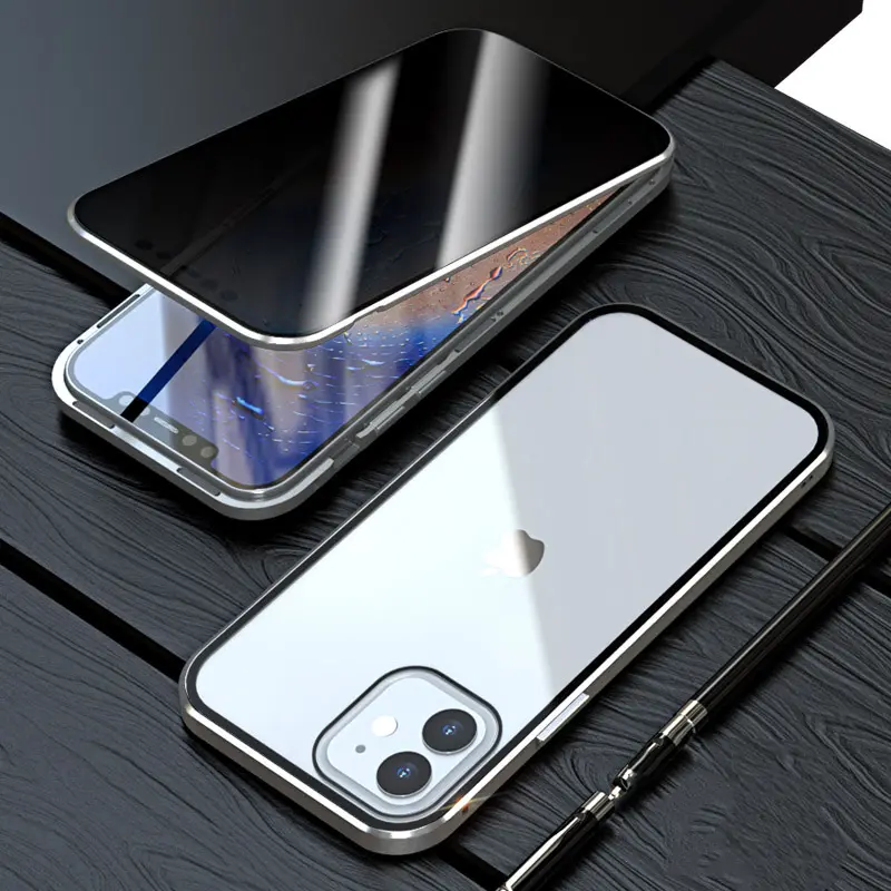 Magnetic Mobile Phone Case Metal All-inclusive Protective Cover