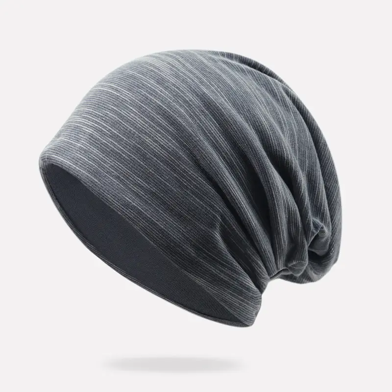 Spring And Autumn Thin Baotou Cotton Gauze Pullover Cap For Men And Women
