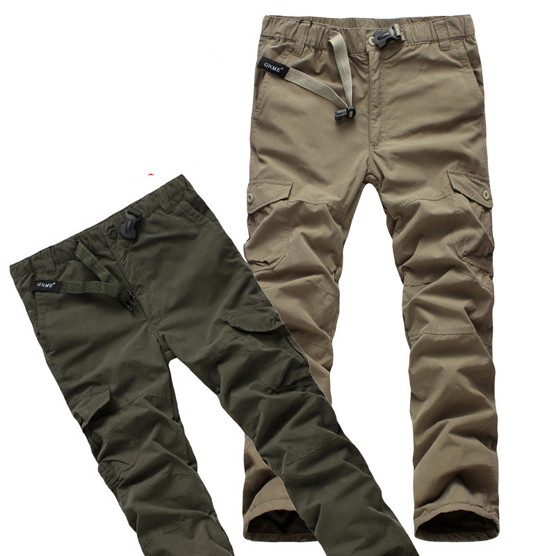 Title 4, Winter Plush and Thickened Casual Pants Men