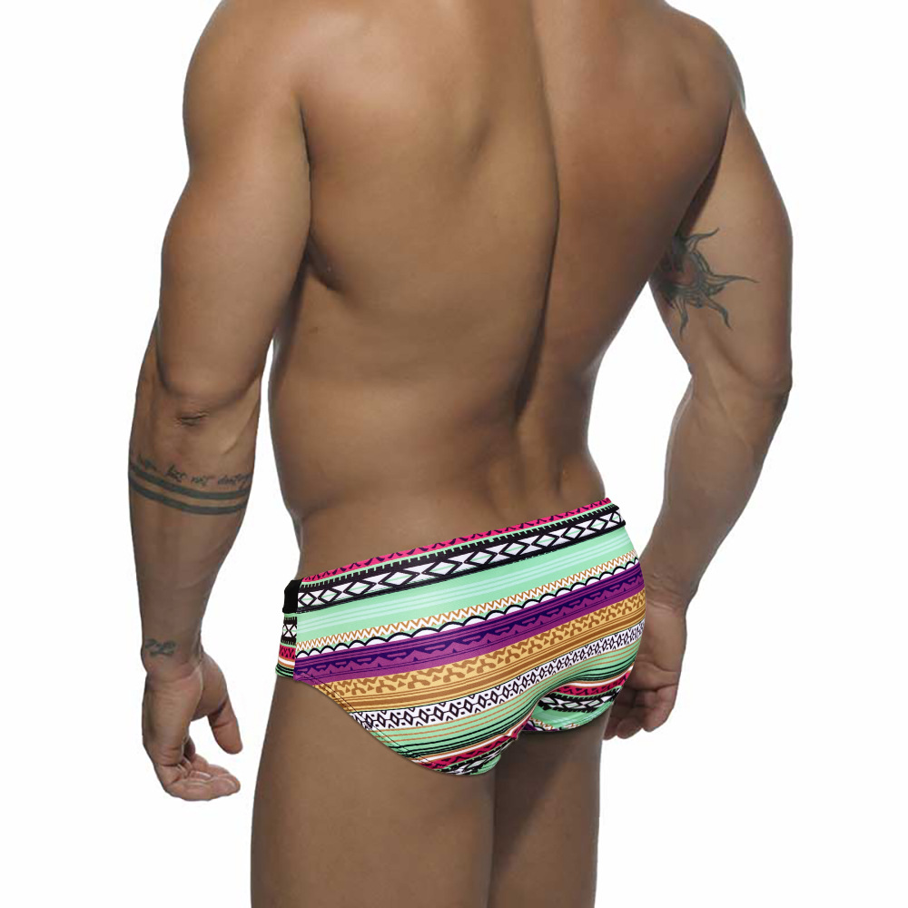 Low Waist European And American Beach Youth Swimming Trunks Summer