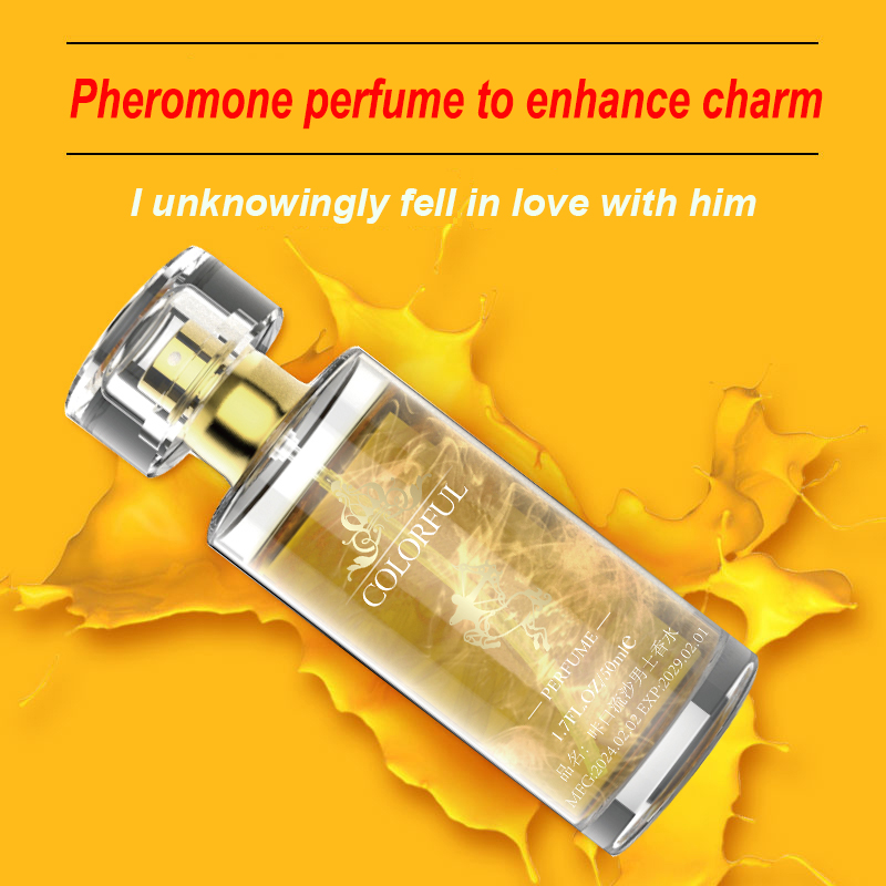 MonAmour Gold Powder Pheromone Perfume Unisex Men's Passion Warm Neutral Fragrance Long-lasting Attracting Opposite Sex