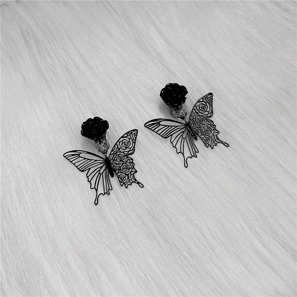 Boucles Papillon Rose — vue 3