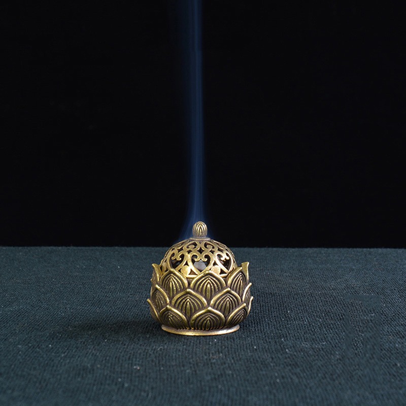 Title 1, Household Lotus Incense Burner Tea Table Decora...