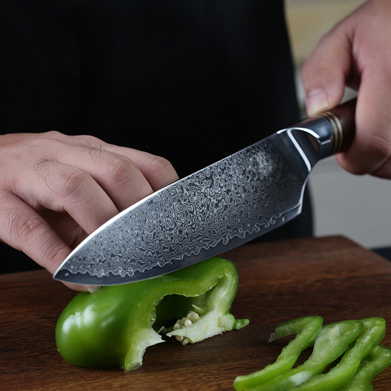 Damascus Steel Household Western Cut Vegetables