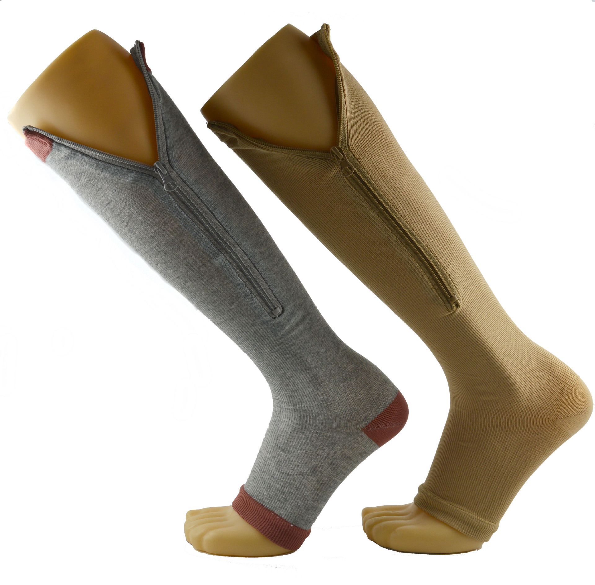 Title 13, Zipper pressure socks