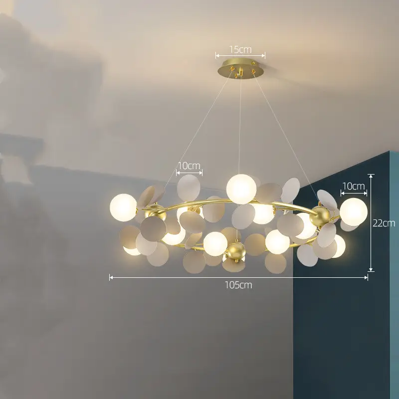 Nordic Chandelier Modern Minimalist Living Room Bedroom