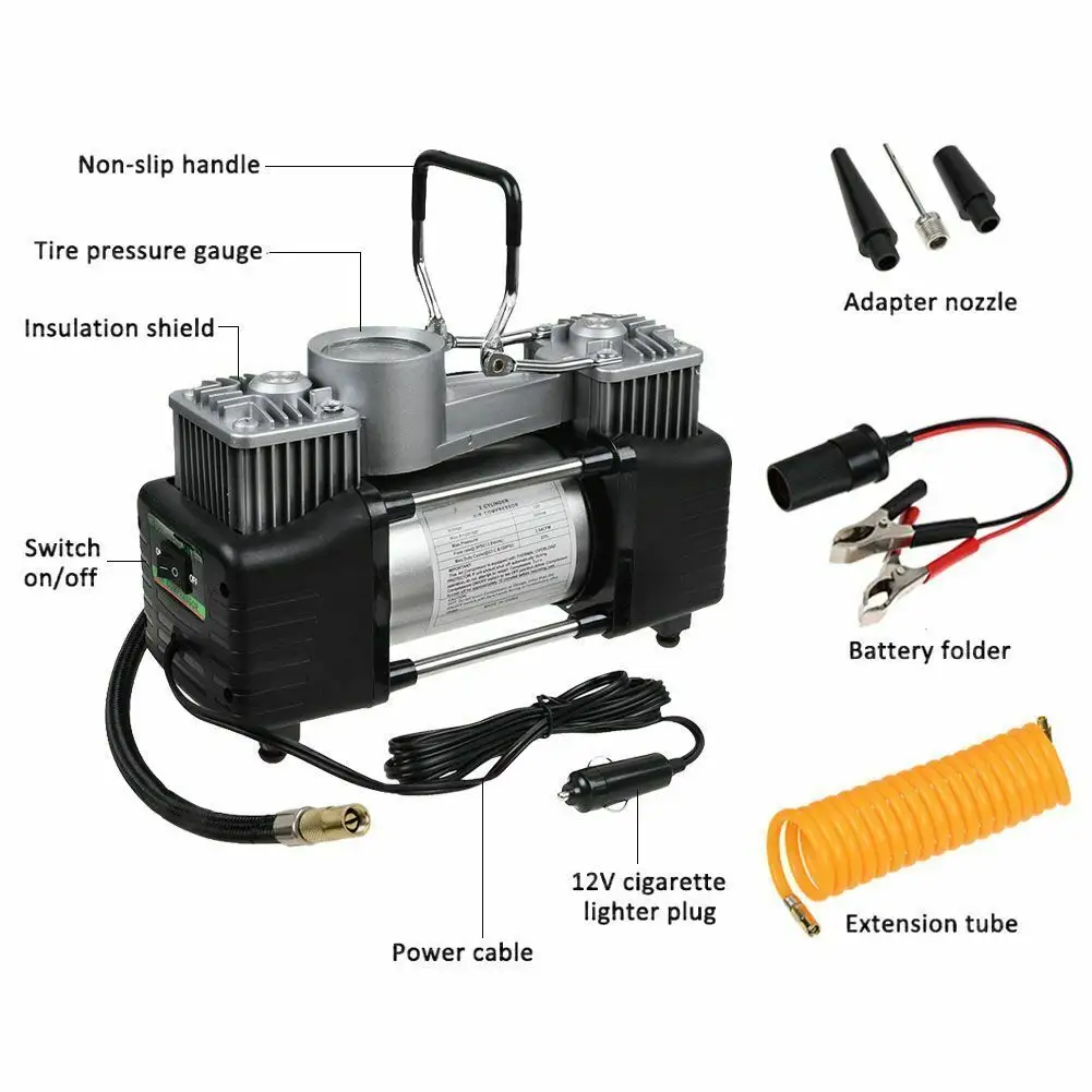 150psi Heavy Duty Portable 12v Electric Car