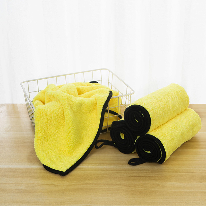 Dog towels for drying dogs, drying towel, dog bath towel, quick-drying pet dog and cat towels, soft fiber towels robe super absorbent quick drying soft microfiber pet towel for dogs, cats yellow