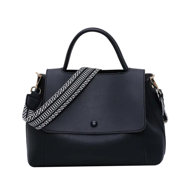 Large Capacity One shoulder Messenger Bag Black - Shop at LoveMi