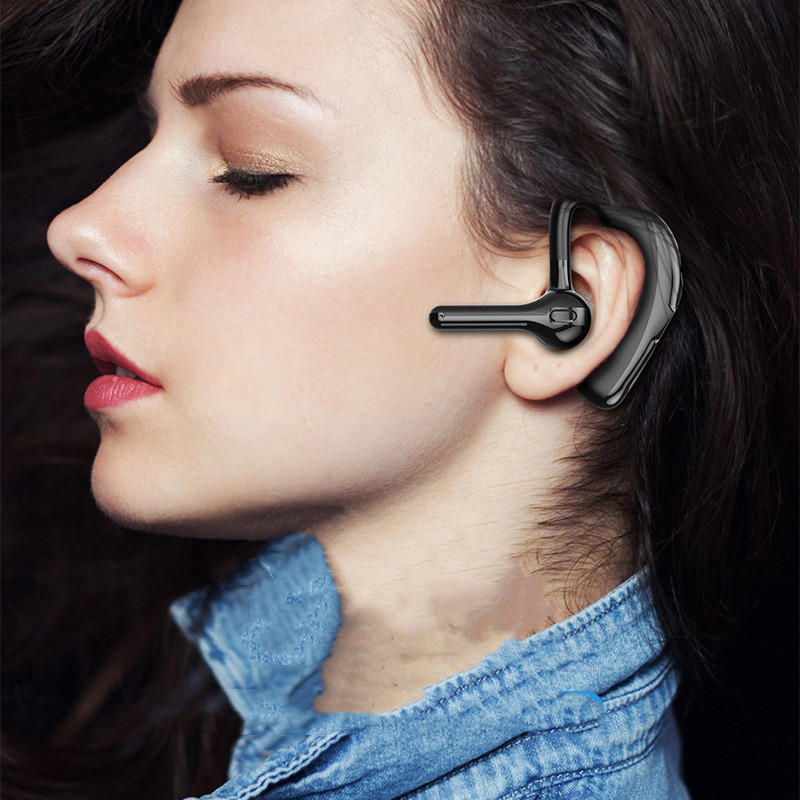 Battery Display Wireless Bluetooth Headset Car Sports Ear Mounted