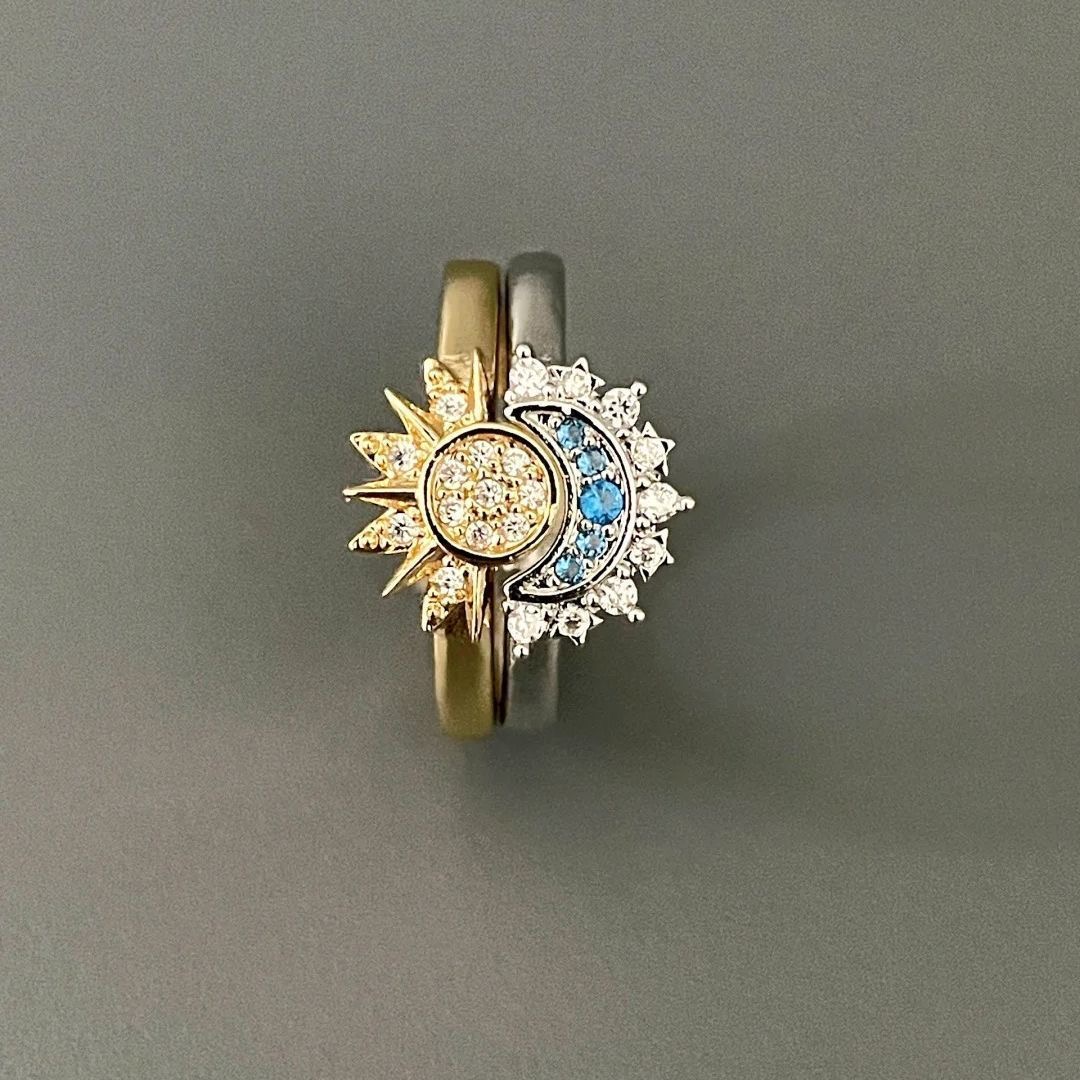Bague Soleil et Lune — vue 5