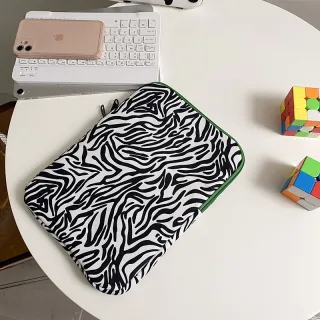 Cow Fashion Personality Tablet Laptop Bag - Zebra