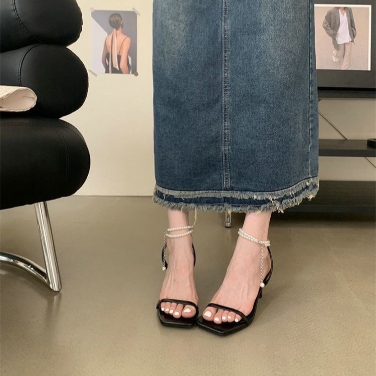 Ultra-Thin Stiletto Slingback Sandal