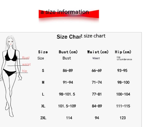 High Waist Split Bikini Women's Swimsuit - Image 10