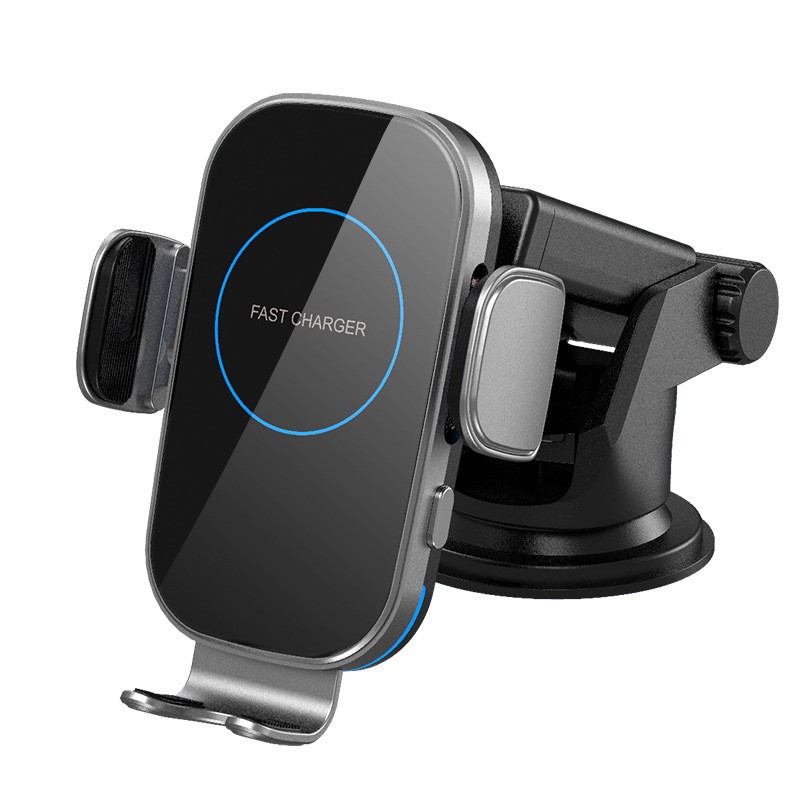 Car Wireless Charger 15W Quick Charge Automatic Induction Navigation Mobile Phone Holder - Image 2