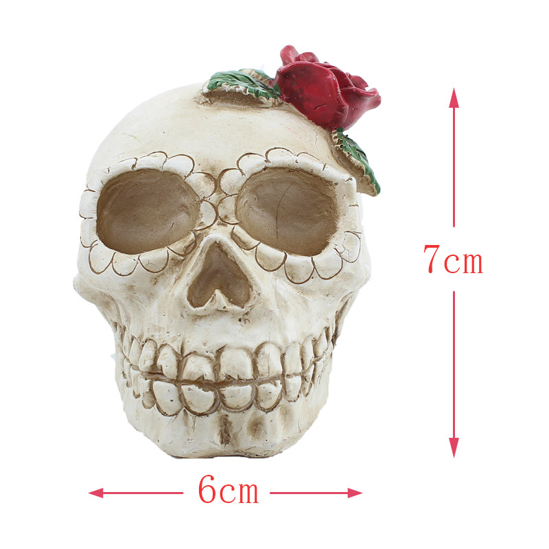 Head flower skull