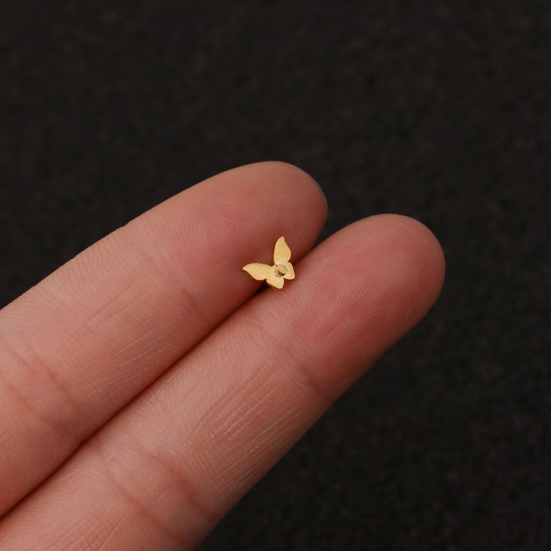 Stainless Steel Earrings Ear Bone Simple And Personalized Piercing