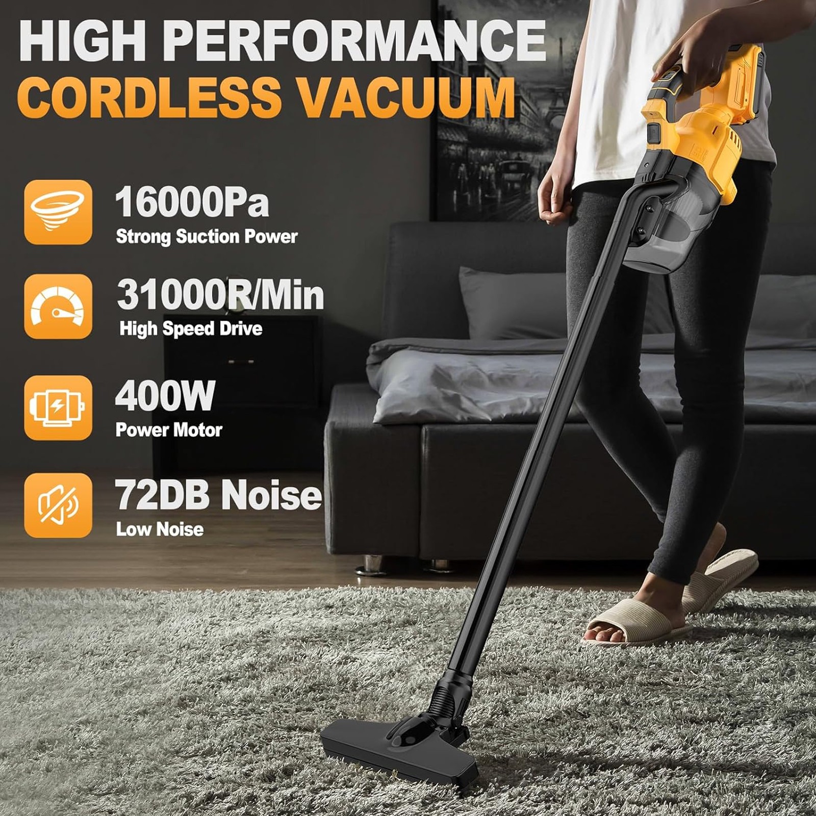 Cordless Handheld Vacuum Cleaner For D E WALT 20v Max Battery Tool Only No Battery