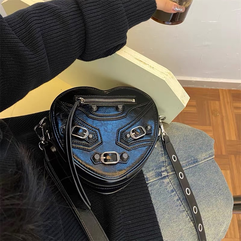 New Mini Handbag Sweet Cool Love Locomotive Crossbody Bag