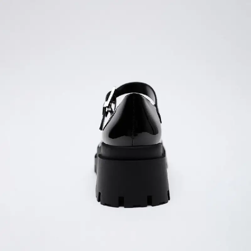 Retro College Style Soft Girl Small Leather Shoes