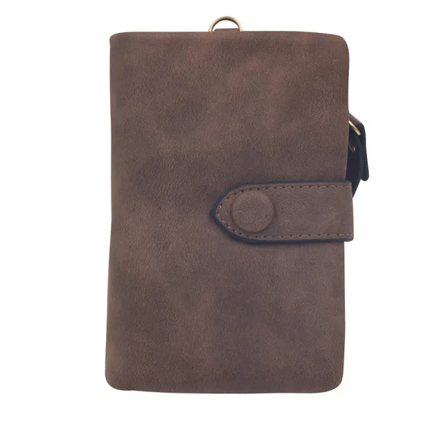 Women's Short Three Fold Multi Card Women's Purse Hand Coffee - Shop at LoveMi