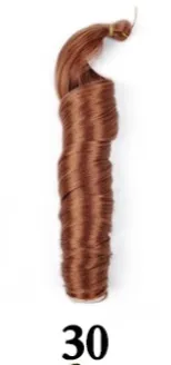 African New Loose Wave Crochet Hair Crochet Hair Extension Big Wave Reel Curved Hair Handle 30. - Shop at LoveMi