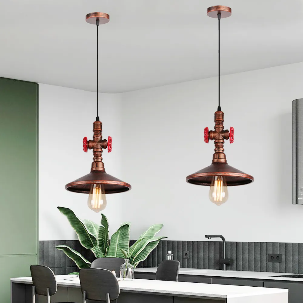 Industrial Style Retro Chandelier Art Cafe Bar