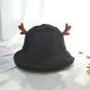 Brown Elk Antlers Black