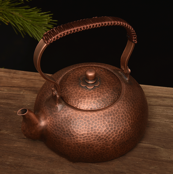 Title 4, Pure Purple Handmade Copper Kettle