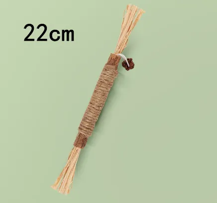Wooden Polygonum Molar Stick Cat Toy Tooth Cleaning Kitten Bite resistant Catnip Teasing Snacks Polygonum Molar Stick Large - Shop at LoveMi