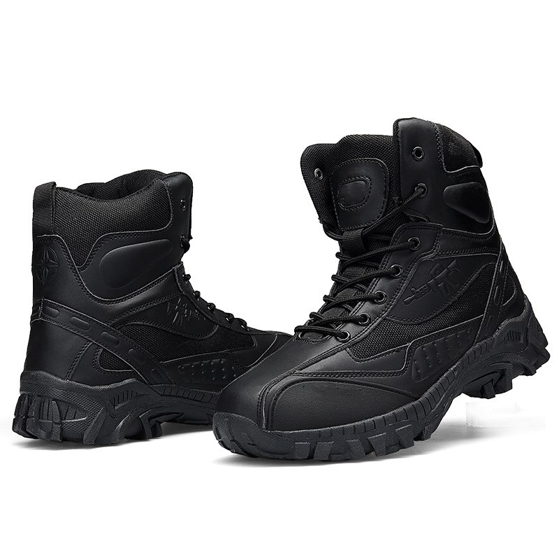 Title 5, High top outdoor mountaineering shoes