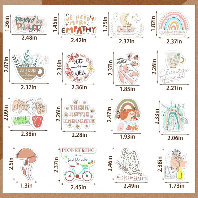1 0 Bible Verse Stickers, Inspirational Christian, Boho Bible Prayer Board, Religious Faith Phrase Stickers Study Supplies For Journaling Scrapbook... 100Pcs - Shop at LoveMi