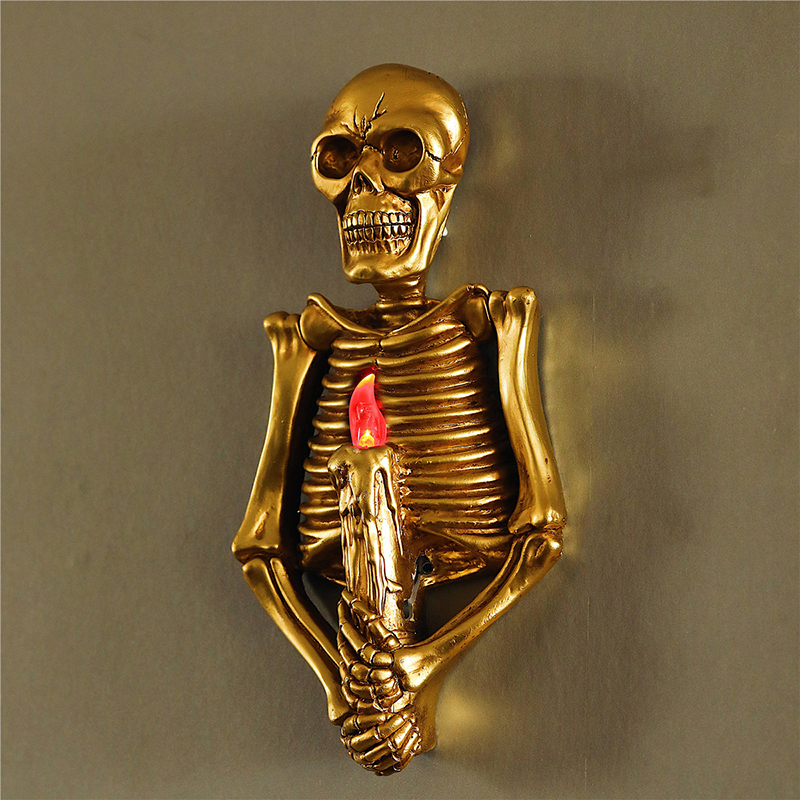 1W skull flame night light2 A