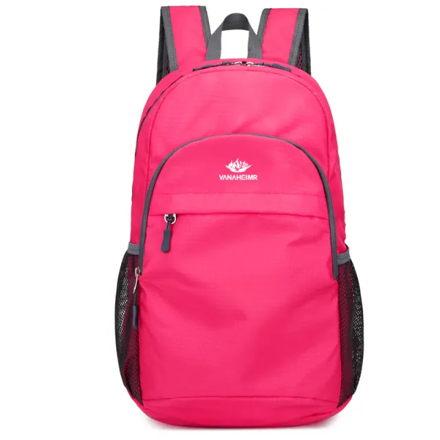 Men And Women Fashion Simple Outdoor Travel Shoulder Bag Rose - Shop at LoveMi