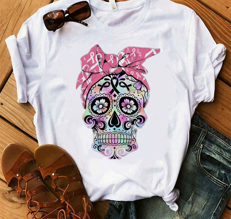 Title 12, Ladies Fashion Skull Top T-shirt Hip Hop Retro ...