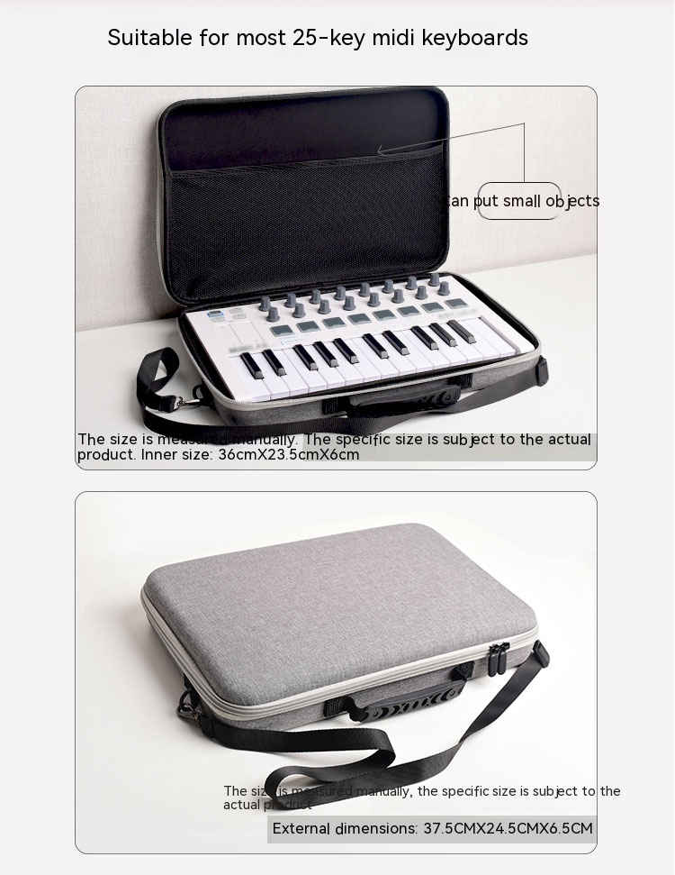 Title 4, 25-key MIDI Keyboard Package