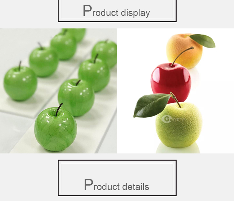 Title 6, Fruit Shape Silicone Making Mousse Cake Sharpener