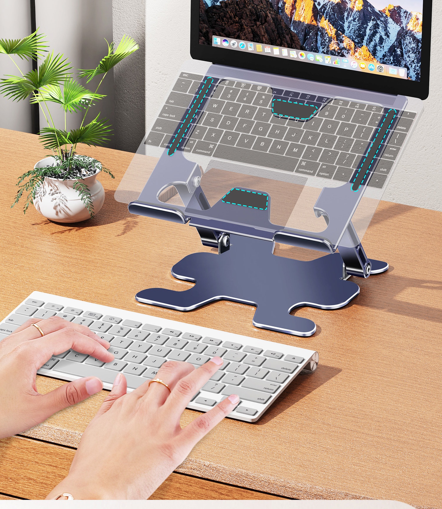 Only For Self Pickup Products - Notebook Stand With Adjustable Folding And Heat... 9