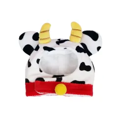 Cow Cloak Cat Clothes Four Seasons Warm Cat Cloak - Headgear - View 1