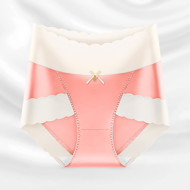 Fashion Light Luxury Satin Bow Briefs Watermelon Red - Shop at LoveMi