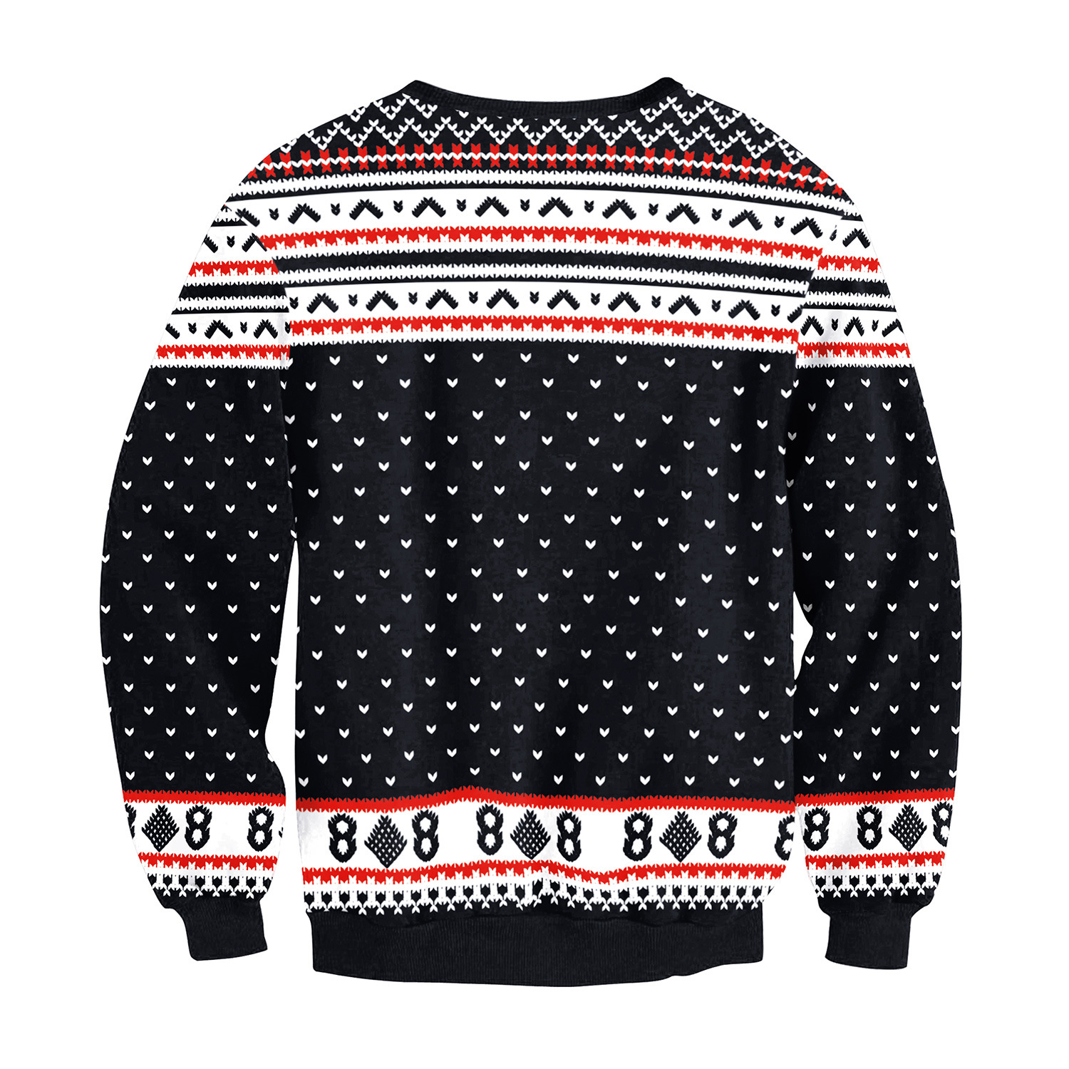 Pullover Hoodie Printed Long-sleeved Crewneck Loose Top