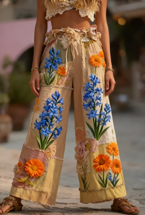 Pantalon long décontracté pour femme