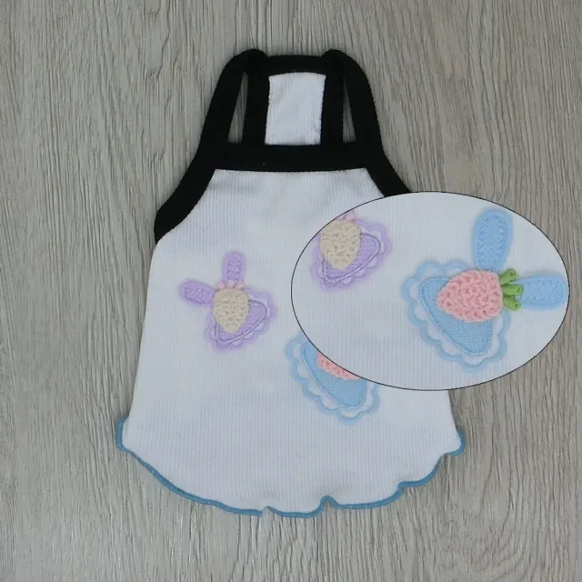 Pet Cat Dog Clothing Radish White - Shop at LoveMi