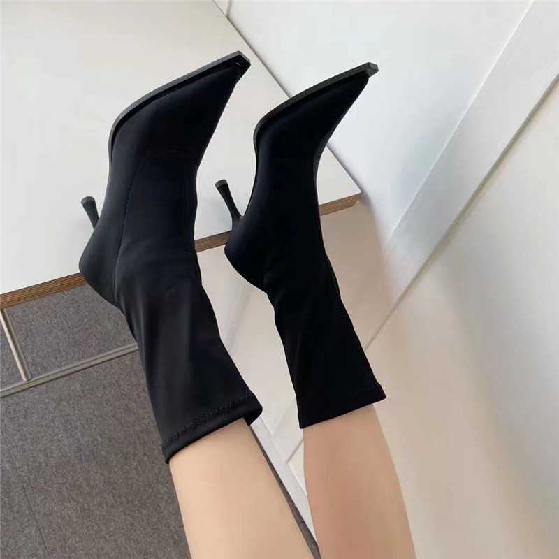 Title 2, Fruit Color Pointed Toe Short Boots Women Stile...