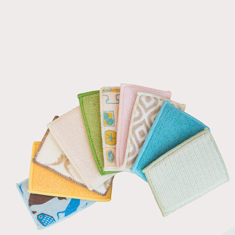 Mini Glass Strong Cleaning Absorbent Degreasing Sponge Brush