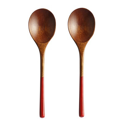 Title 3, Home Japanese Restaurant Long Handle Wooden Spoon