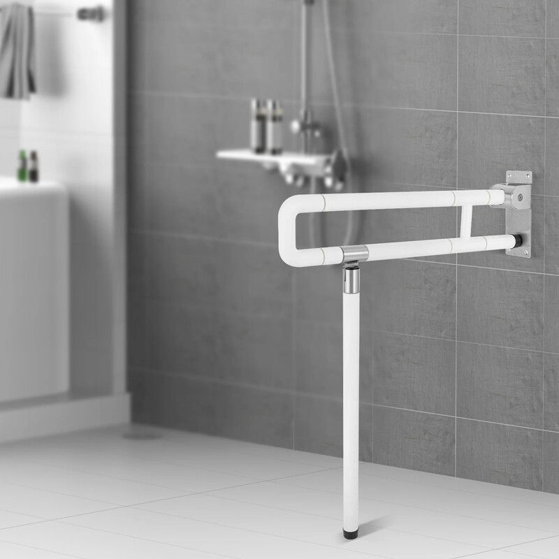 Safety Grab Bar Foldable Toilet Hand Rail Bathroom Support Disabled-Anti-slip — image 8