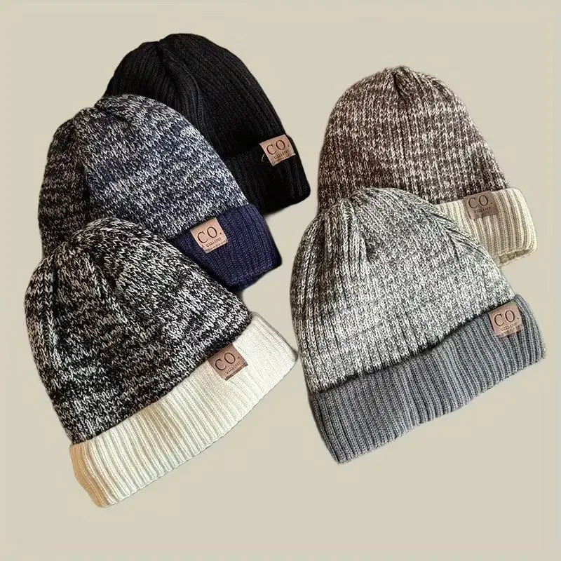 Men's Winter Warm Beanie Hat Lined